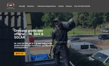Schermafbeelding van nldak.nl
