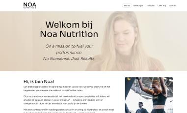 Schermafbeelding van noanutrition.nl