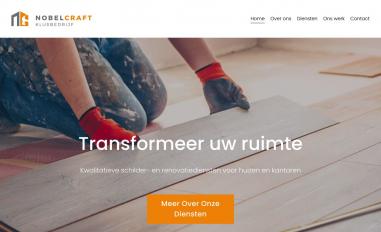 Schermafbeelding van nobelcraft.nl