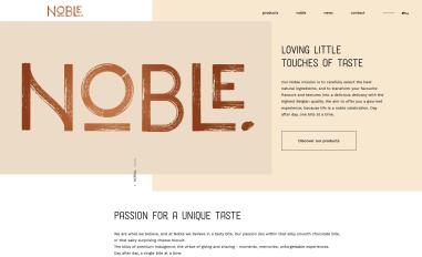 Schermafbeelding van noble-food-group.com