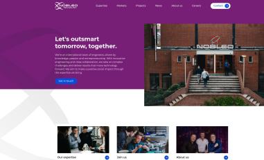 Schermafbeelding van nobleo-technology.nl