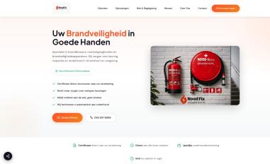 Schermafbeelding van noodfixbrand.nl