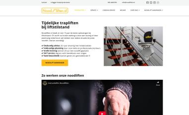 Schermafbeelding van noodliften.nl