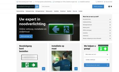 Schermafbeelding van noodverlichtingtotaal.nl