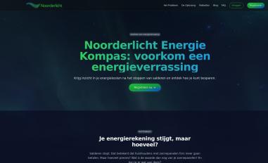 Schermafbeelding van noorderlichtenergie.nl