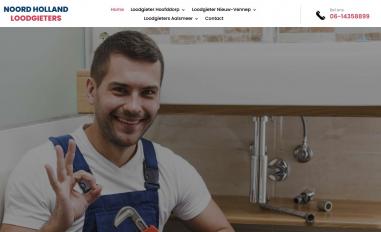 Schermafbeelding van noordhollandloodgieters.nl