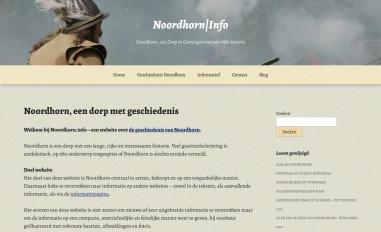 Schermafbeelding van noordhorn.info
