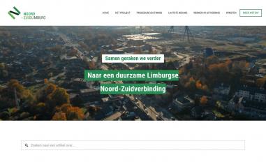 Schermafbeelding van noordzuidlimburg.be
