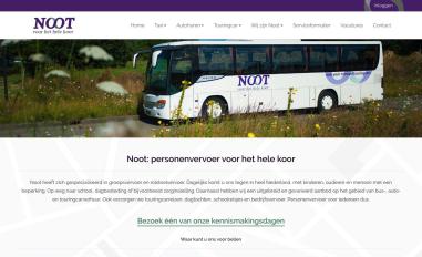 Schermafbeelding van noot.nl