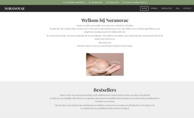 Schermafbeelding van noranovae.com