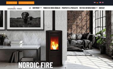 Schermafbeelding van nordicfire.de
