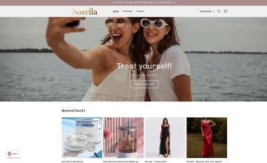 Schermafbeelding van norella.nl
