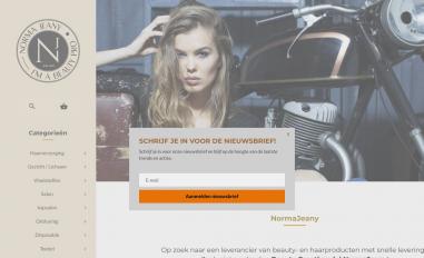 Schermafbeelding van normajeany.nl