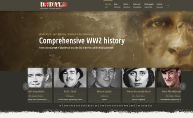 Schermafbeelding van normandy1944.info