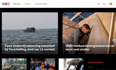 Schermafbeelding van nos.nl