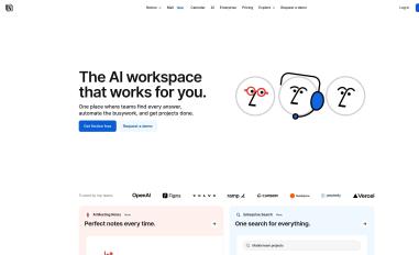 Schermafbeelding van notion.so