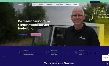 Schermafbeelding van novon.nl