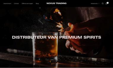 Schermafbeelding van novustrading-eu.com