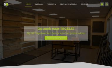 Schermafbeelding van nrtegelwerken.nl
