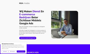 Schermafbeelding van nsa-media.nl