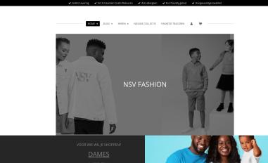 Schermafbeelding van nsv-fashion.com
