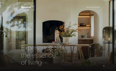 Schermafbeelding van nuancesinterior.be
