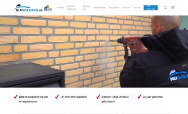 Schermafbeelding van nuisoleren.nl