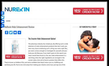 Schermafbeelding van nurexinmaleenhancement.com