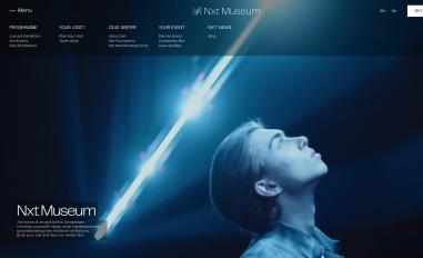 Schermafbeelding van nxtmuseum.com