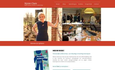 Schermafbeelding van nyreeclaes.be