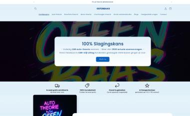 Schermafbeelding van oefenbaas.nl