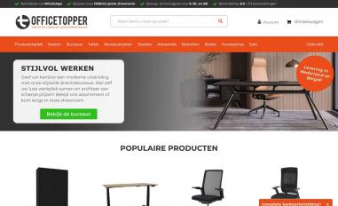 Schermafbeelding van officetopper.com