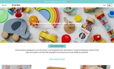 Schermafbeelding van oh-mybaby.nl