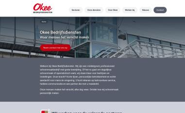 Schermafbeelding van okee.nl