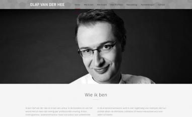 Schermafbeelding van olafvanderhee.nl