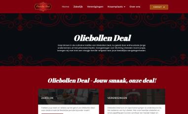 Schermafbeelding van oliebollendeal.nl