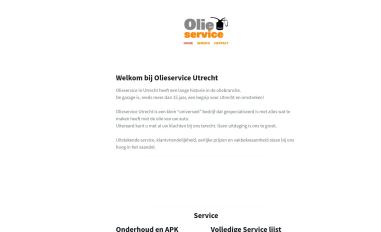Schermafbeelding van olieservice.nl