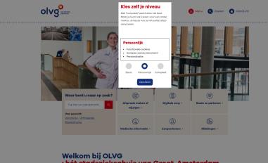 Schermafbeelding van olvg.nl