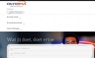 Schermafbeelding van olympia.nl
