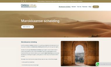 Schermafbeelding van omnia-legal.nl