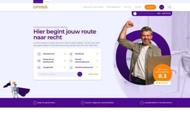 Schermafbeelding van omnius.nl