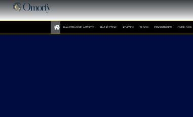 Schermafbeelding van omorfy.nl