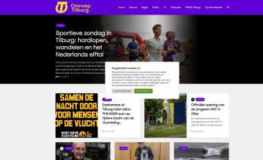 Schermafbeelding van omroeptilburg.nl