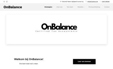 Schermafbeelding van onbalance.be