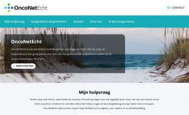 Schermafbeelding van onconetecht.oncologiezorgnetwerken.nl