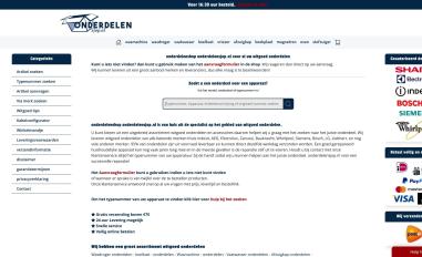 Schermafbeelding van onderdelensjop.nl