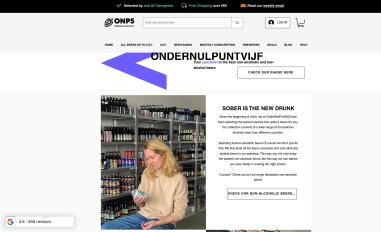 Schermafbeelding van ondernulpuntvijf.com