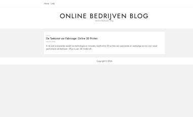 Schermafbeelding van online-bedrijven-blog.nl