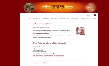 Schermafbeelding van online-tantra-leren.nl