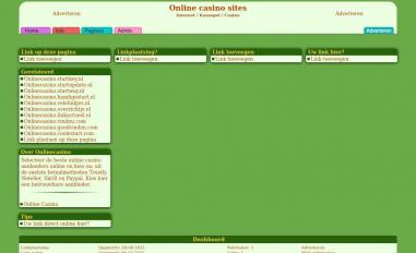 Schermafbeelding van onlinecasino.linkupdate.nl